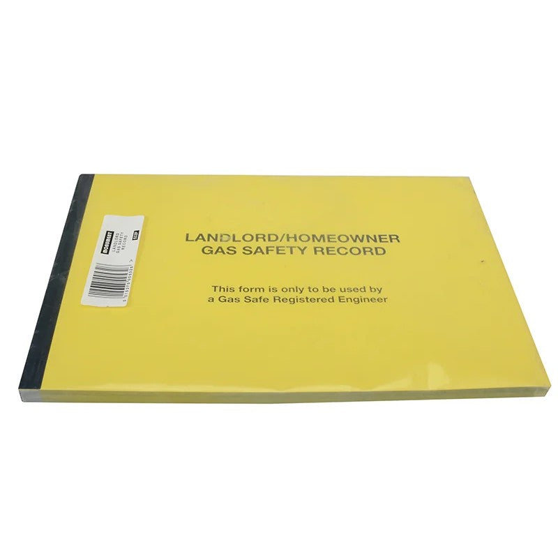 Monument 532P Gas Safe® Landlords Gas Safety Record Pad of 50 - 532P