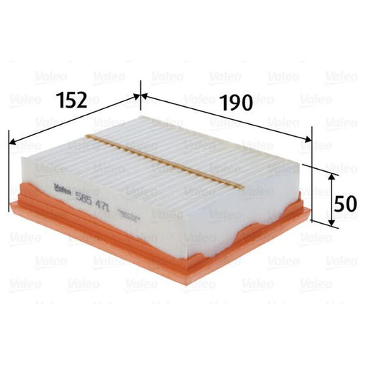 Valeo Engine Air Filter 585471