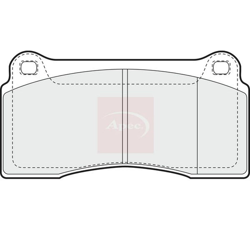 Apec Front Brake Pad Set PAD1342