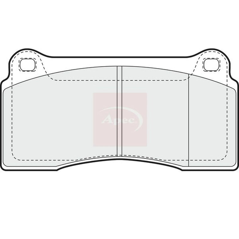 Apec Front Brake Pad Set PAD1342