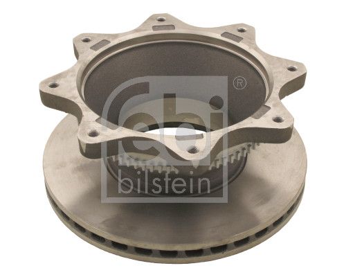 Febi 2 x Brake Disc Set Internally Vented Rear
