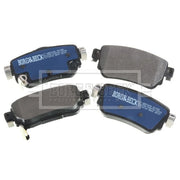 Borg & Beck 4 x Rear Brake Pad Set BBP2498