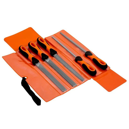 Bahco 200mm (8in) ERGO™ Engineering File Set, 5 Piece - 1-478-08-1-2