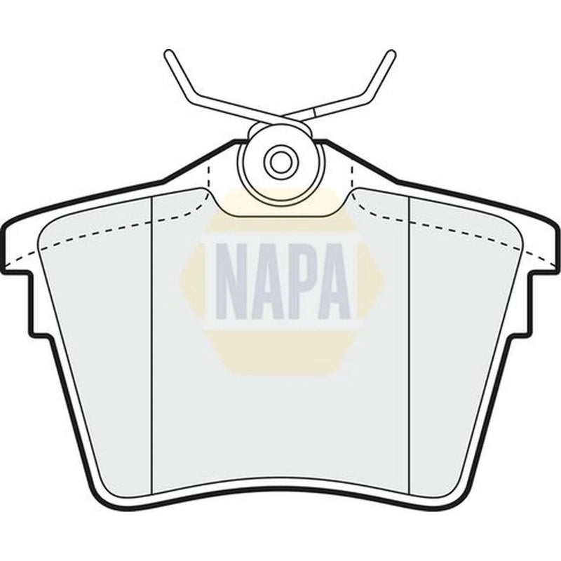 NAPA Rear Brake Pad Set NBP1144
