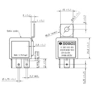 Bosch Main Power Relay 0 332 015 001