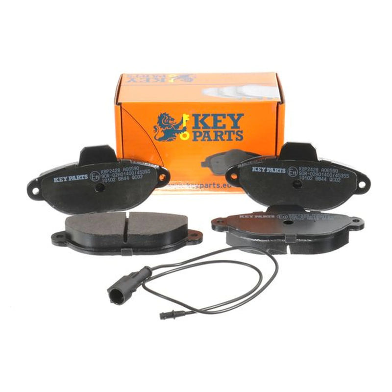 Key Parts 4 x Front Brake Pad Set KBP2428
