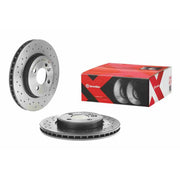 Brembo Xtra 2 x Perforated/Vented Front Brake Discs 09.A761.1X