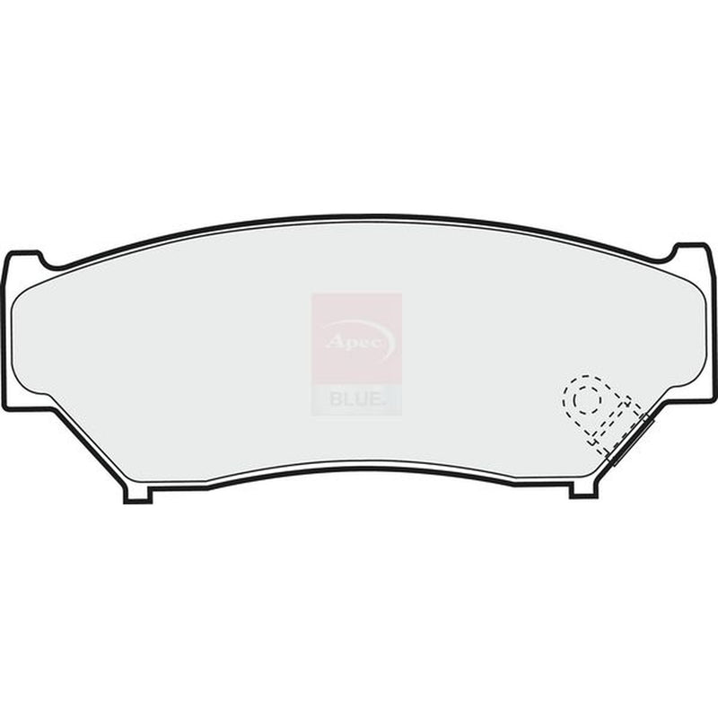 Apec Front Brake Pad Set PD3445