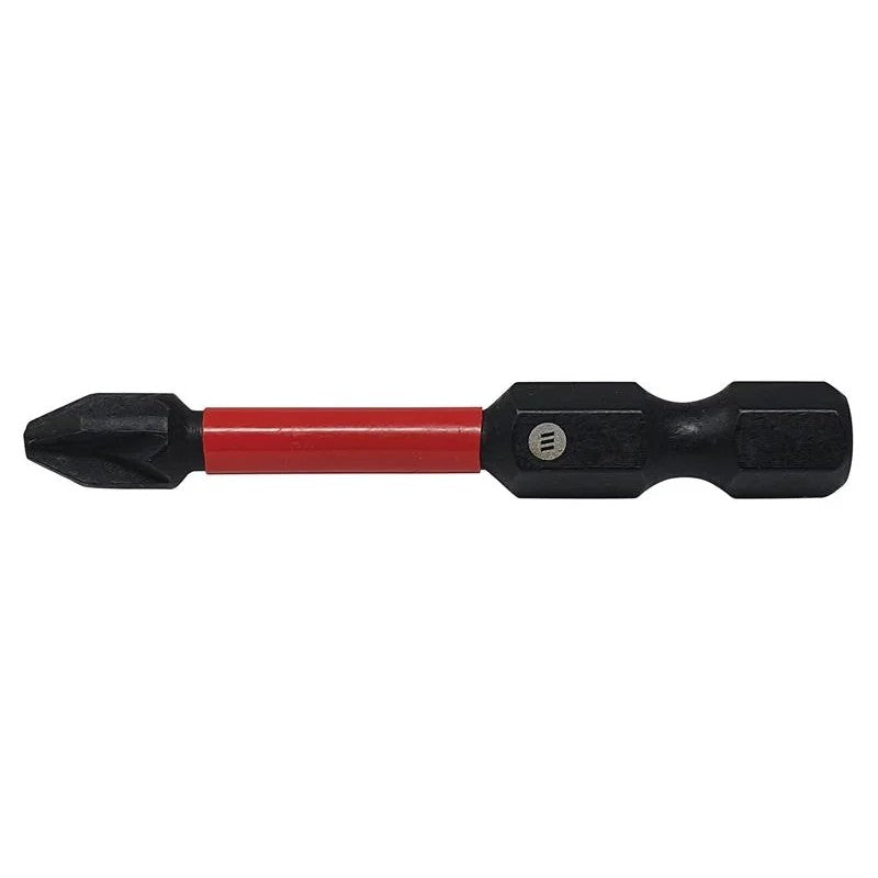 ForgeFix ForgeFast Pozidriv Compatible Impact Bit PZ2 x 50mm (Box 5) - FFBPZ250B