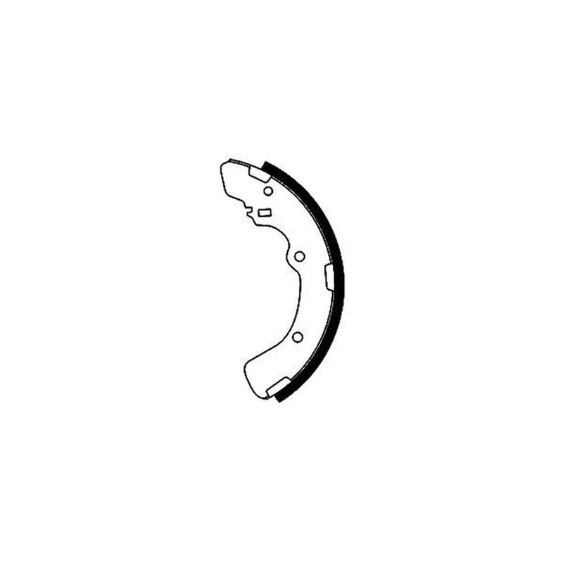 Textar Brake Shoe Set Axle Kit 91040300