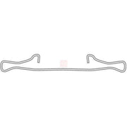Apec Brake Pad Accessory Fitting Kit Front KIT306