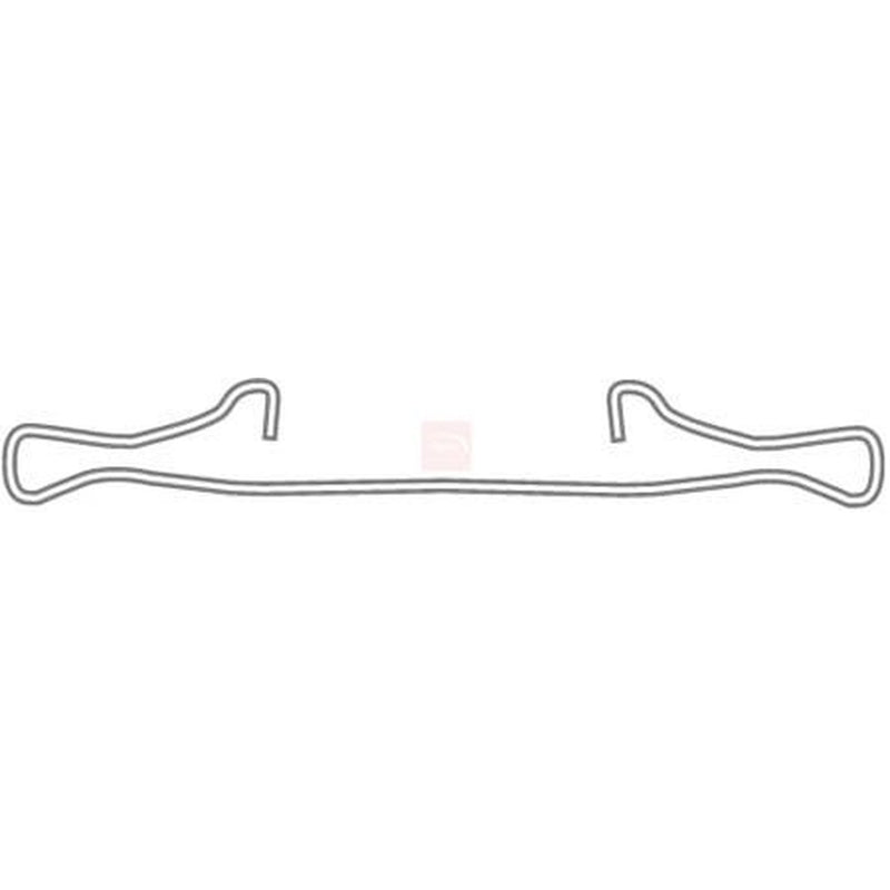 Apec Brake Pad Accessory Fitting Kit Front KIT306