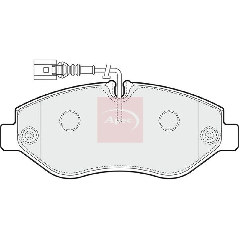 Apec Front Brake Pad Set PAD1571