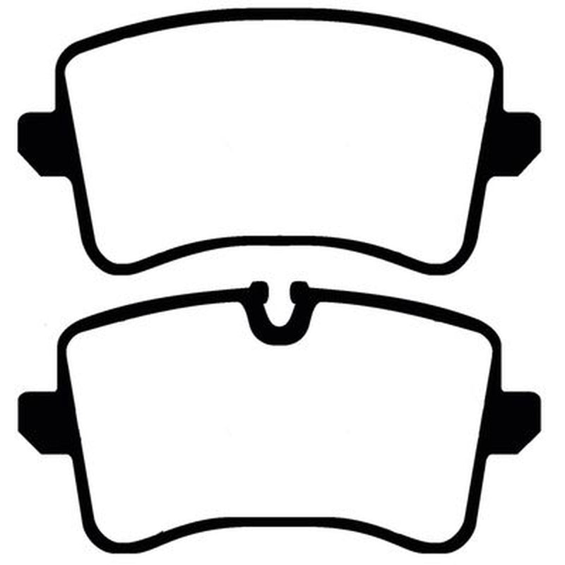Abtex Rear Brake Pad Set PLU2448