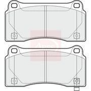 Apec Rear Brake Pad Set PAD1746