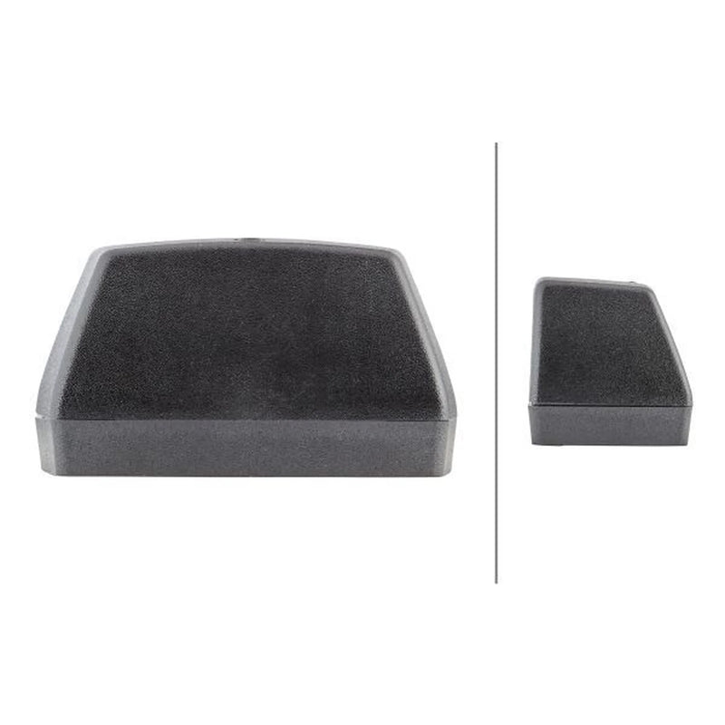 Hella Outline Marker Lamp White Black 2PF Rear Fitting 2PF 003 389-037 98103732