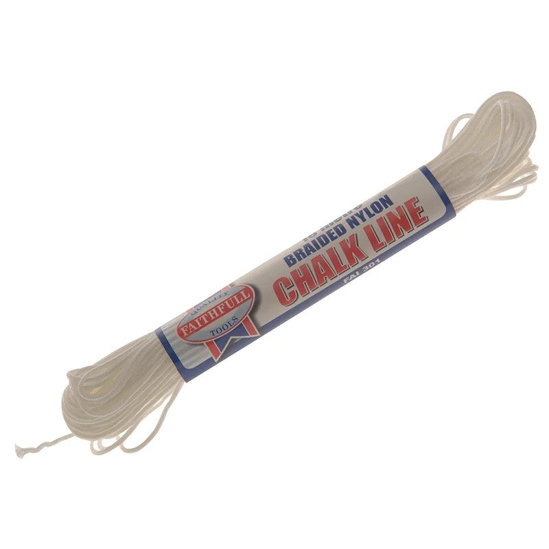 Faithfull 301 Braided Nylon Chalk Line 18m (Box 12) - FAI301