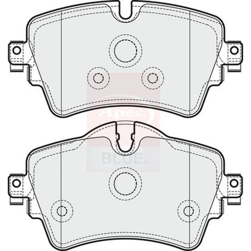 Apec Front Brake Pad Set PD3759