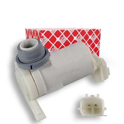 FEBI BILSTEIN 109267 Window Cleaning Washer Fluid Pump Fits Isuzu D-Max Nissan FEBI - Town Parts