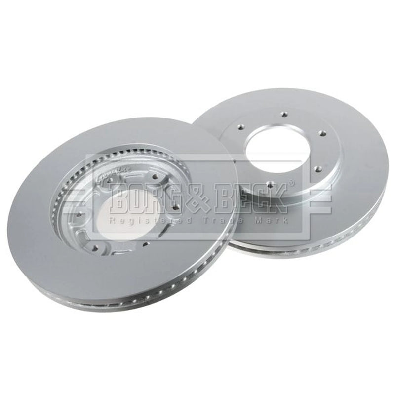 Borg & Beck 2 x Vented Front Brake Discs BBD4176