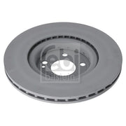 Febi 2 x Internally Vented Rear Brake Discs 1003478