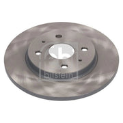 Febi 2 x Solid Rear Brake Discs 198932