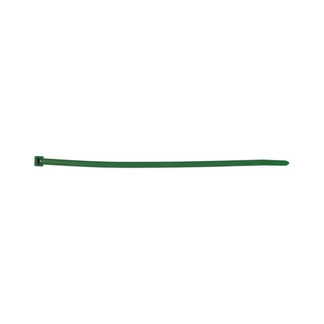 Connect Green Cable Tie 200mm x 4.8mm 100pc - CPL