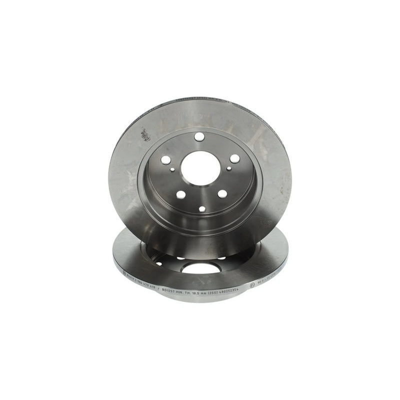 Bosch 2 x Solid Rear Brake Discs 0 986 479 419