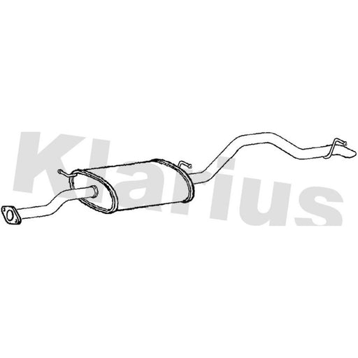 Klarius Box With Tail Pipe Rear IZ48D