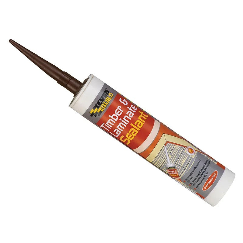Everbuild Sika Timber & Laminate Sealant Oak 290ml - 483199