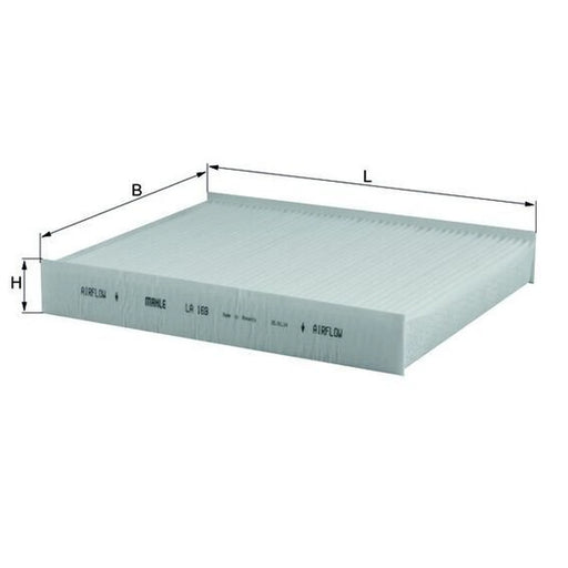 Mahle Cabin Air Filter (Pollen Filter) LA 169