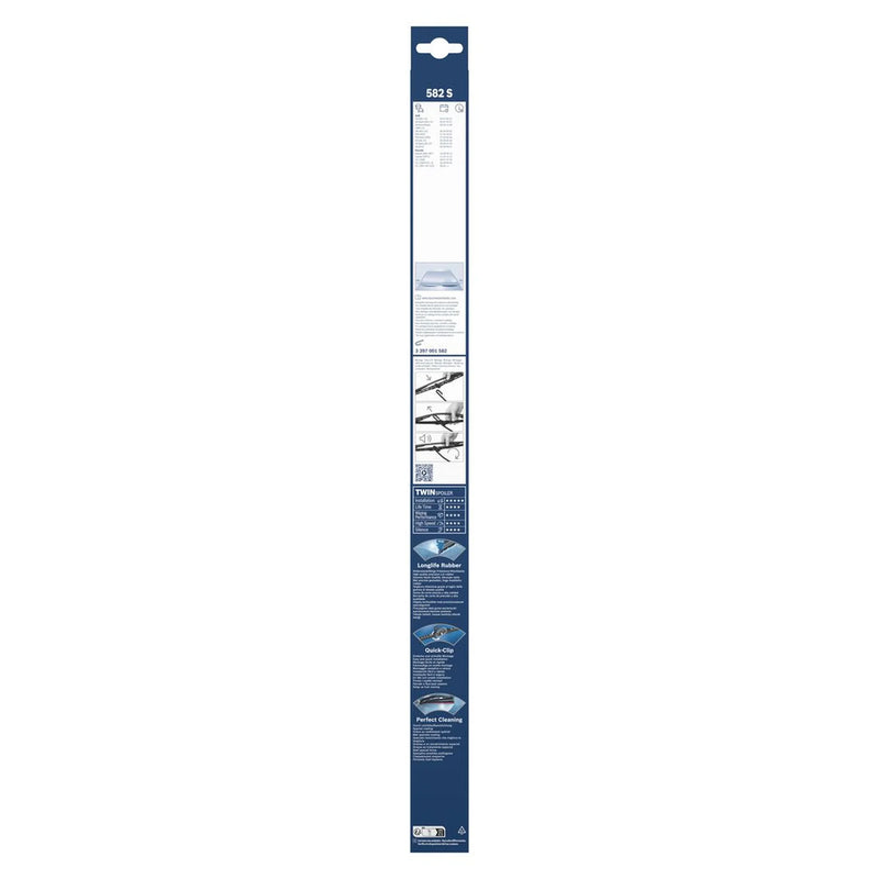 Bosch Twin Spoiler Wiper Blade Set 550mm + 530mm — 582S OE 99662890100