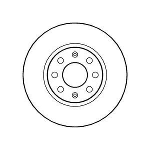 Abtex 2 x Vented Front Brake Discs BD1326V
