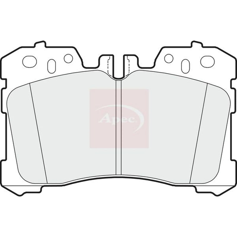 Apec Front Brake Pad Set PAD1622