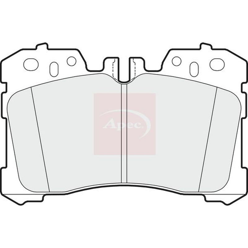 Apec Front Brake Pad Set PAD1622