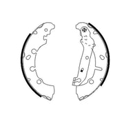 Textar Brake Shoe Set Axle Kit 91057300