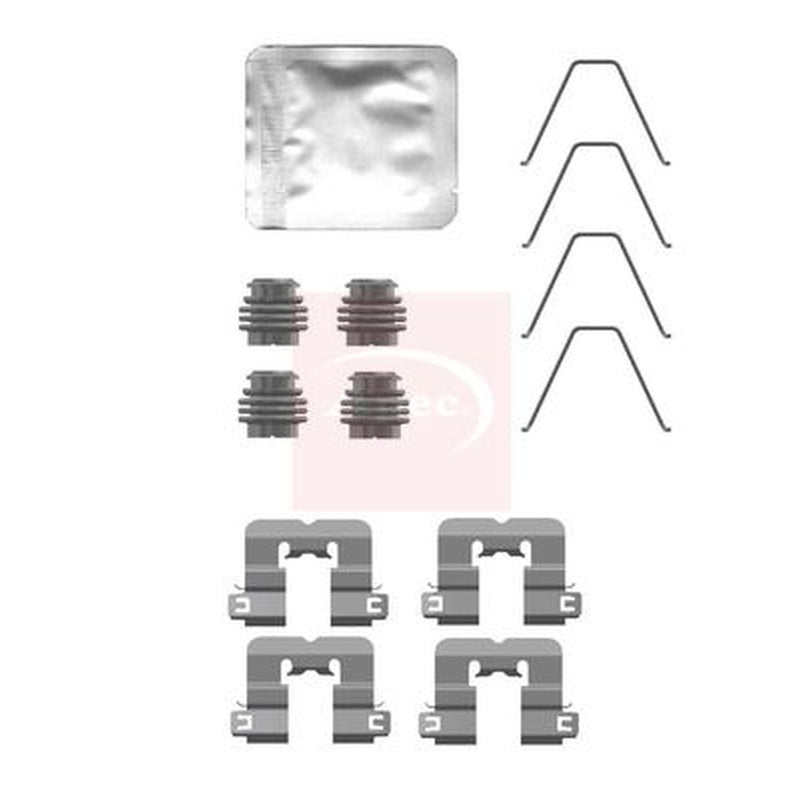 Apec Brake Pad Accessory Fitting Kit Rear KIT1376