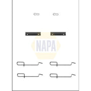 NAPA Brake Pad Accessory Fitting Kit Rear NFK1317