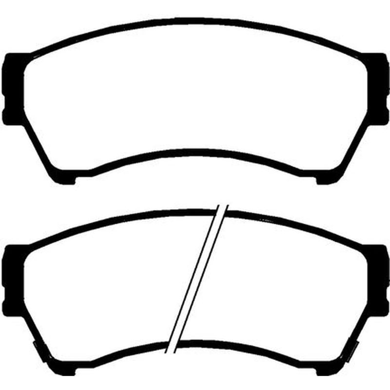Abtex Front Brake Pad Set PLU2029