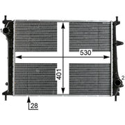 Mahle Engine Radiator CR 1999 000P