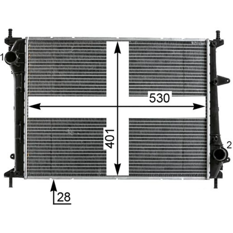 Mahle Engine Radiator CR 1999 000P
