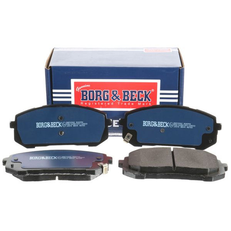 Borg & Beck 4 x Front Brake Pad Set BBP2982