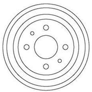 Abtex Brake Drum Assembly Rear BDM929