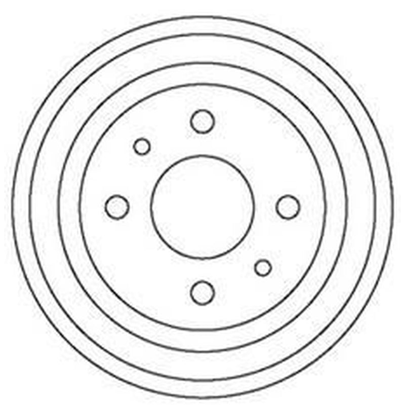 Abtex Brake Drum Assembly Rear BDM929