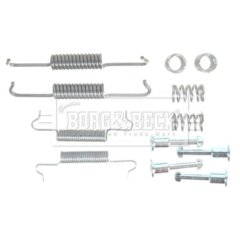 Borg & Beck Parking Brake Shoe Accessory Kit Rear BBK6210