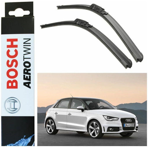 Bosch Aerotwin Front Wiper Blades Set Audi 1 Series 09.11> A011S Bosch  - Town Parts