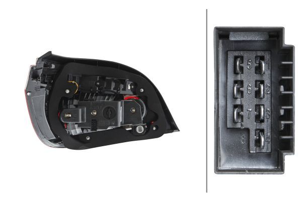 Hella 2VP 009 425-121 Tail Light Assembly