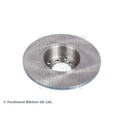 Blue Print 2 x Solid Front Brake Discs ADU174320