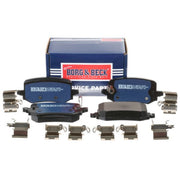 Borg & Beck 4 x Rear Brake Pad Set BBP2947