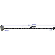 Borg & Beck Brake Hydraulic Hose Line Front Left BBH9036